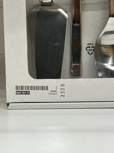 New IKEA IKEA 365+ 4 Piece Stainless Steel Serving Set 805.781.77 - Foto 4 di 4
