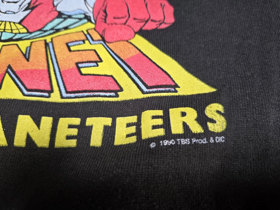 Sudadera Captain Planet And The Planeteers Juvenil XL DE COLECCIÓN 1990 USADA EN EXCELENTE ESTADO  Foto 3 de 4