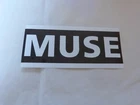 MUSE - RARE AUTOCOLLANT PROMO / French promo sticker !!!