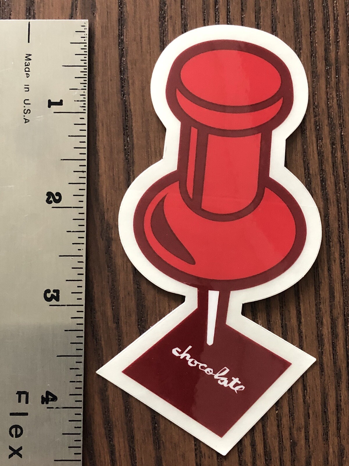 Vintage NOS Chocolate Skateboard Sticker