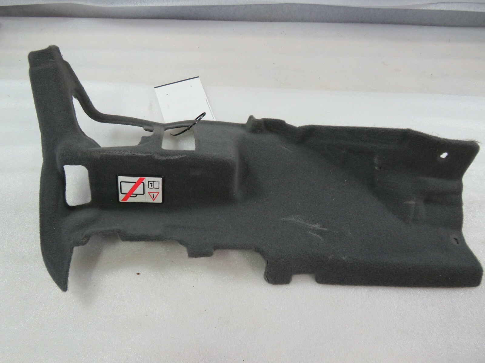 Ferrari California, RH, Right Side Trunk Carpet Panel, Used, P/N 82850000