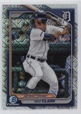 2024 Bowman Chrome Prospects Mega Box Mojo Refractor Max Clark #BCP-195 15zu