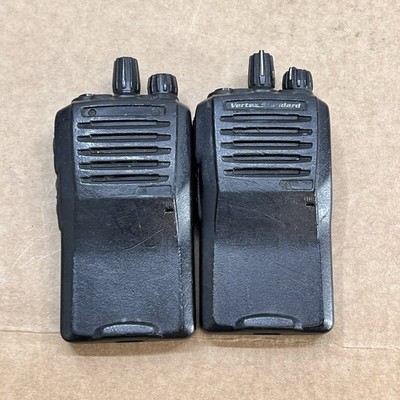 Lot of 2 Vertex Standard EVX-531-G6-5 Digital Two-Way Radios UHF Portable Tested