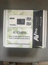 AVPro Edge AC-SC1-AUHD, 4K HDMI 18 Gbps Up/Down Scaler -Comes with USB cable,New