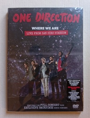 2014 ONE DIRECTION Where We Are - Live From San Siro Stadium - Music DVD - Neu 