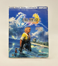 Final Fantasy X Official Strategy Guide Brady Games No Poster
