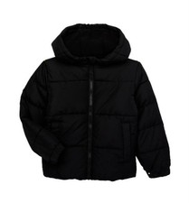 Boys Hooded Puffer Jacket, Size 8