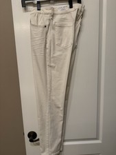 NWT Chico's So Slimming Girlfriend Slim Leg Jean in Sea Salt SZ 1.5 -10 REG