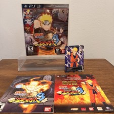 Naruto Shippuden Ultimate Ninja Storm 3 PS3 Complete W/ Exclusive Promo Card