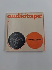 Audiotape Formula 15 Low Noise Reel-to-Reel Tape, Type 1867, 1800ft Mylar.
