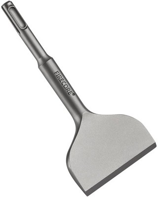 SDS Plus Chisel 3 Inch Wide by 6.5 Inch Long, Tile Removal Cranked Bent Chise...