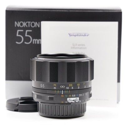 Voigtländer NOKTON 55mm F1.2 SLIIs für Nikon F Mount [Near Mint] #6956LJ