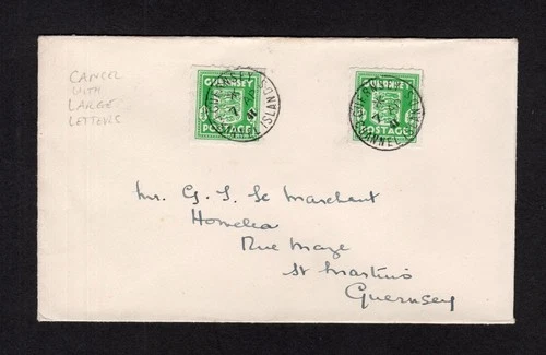 GUERNSEY WARTIME 1/2d FIRST DAY COVER