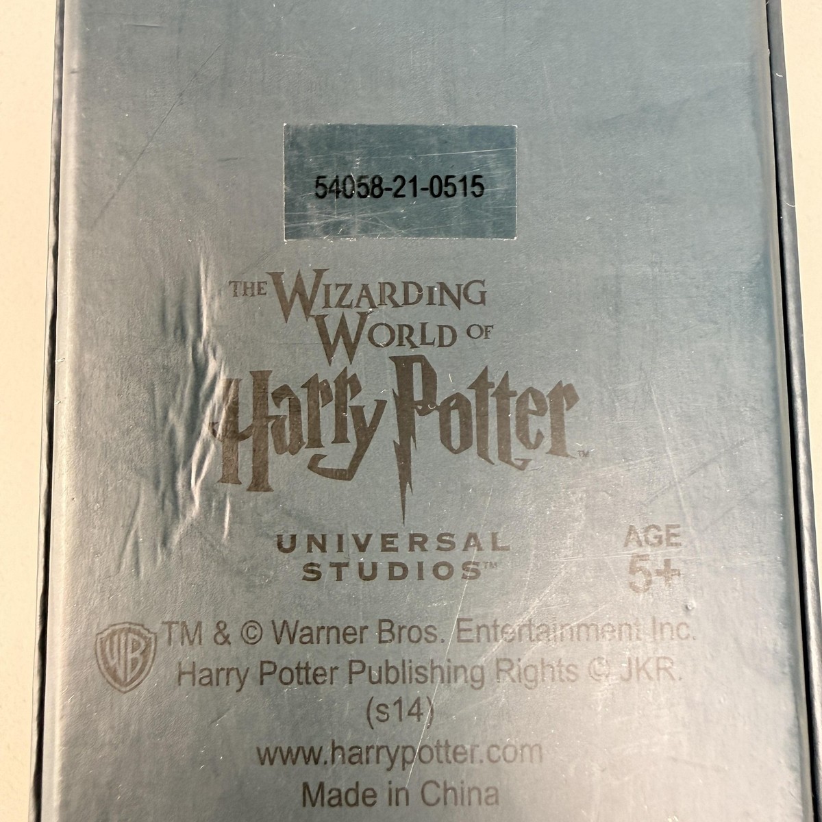 Warner Bros Harry Potter Ollivanders Birch Interactive Wand Box
