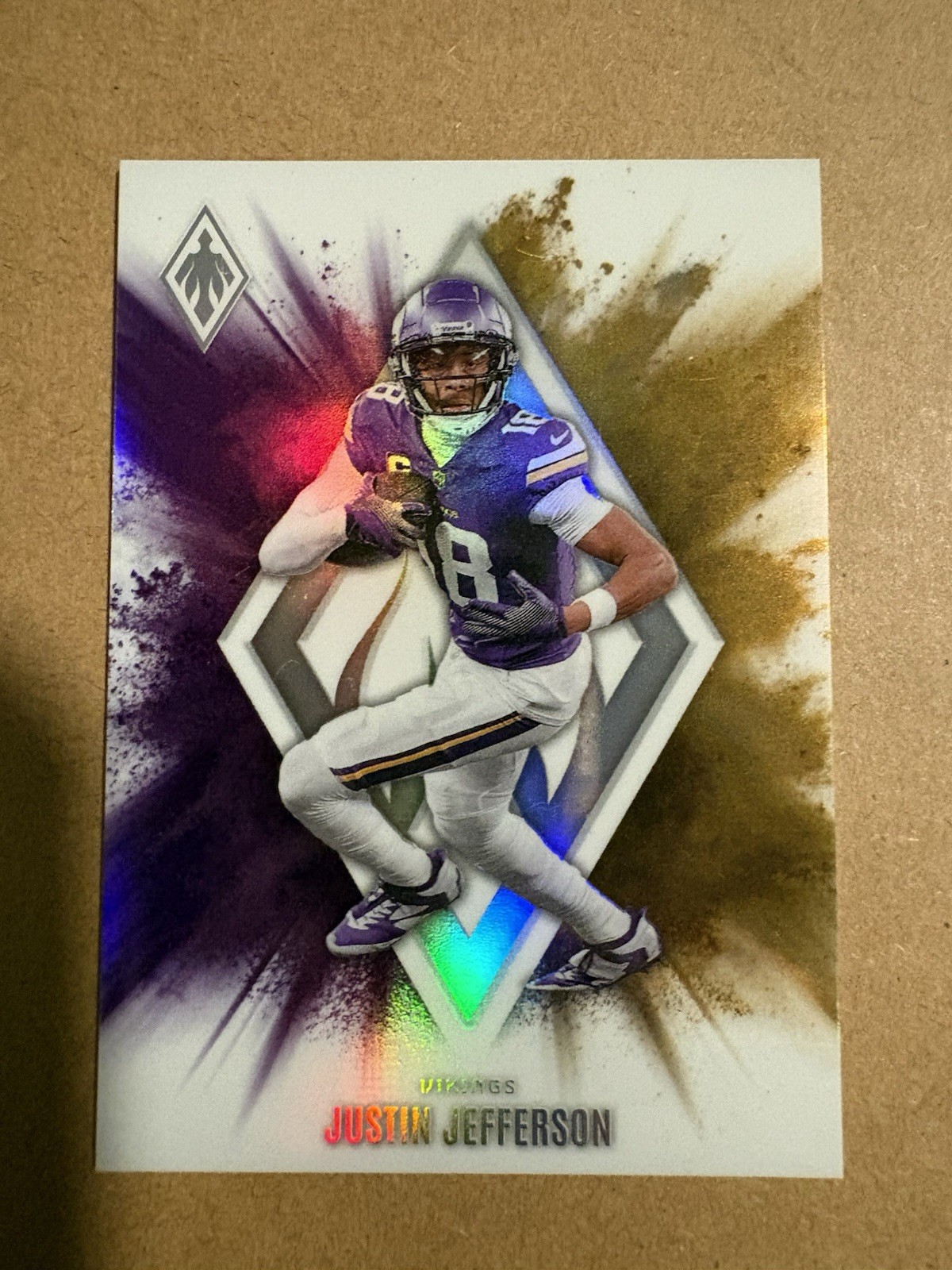 2025 Panini Phoenix - Color Blast Justin Jefferson Vikings