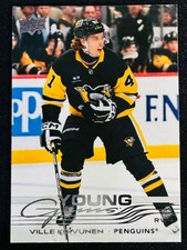 2025-26 Upper Deck Series 1 VILLE KOIVUNEN Young Guns #233 Rookie Pittsburgh