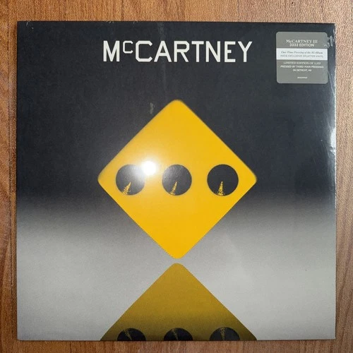 12" LP~ Splatter black and yellow VINYL  PAUL McCARTNEY III Sealed BEATLES