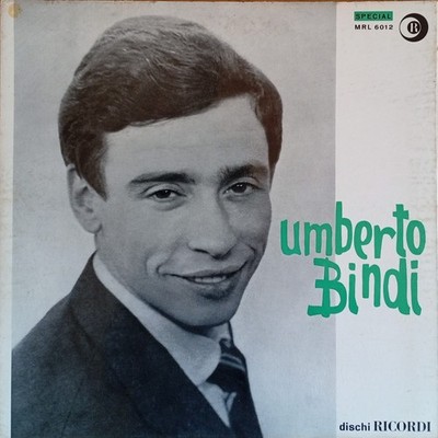 UMBERTO BINDI - UMBERTO BINDI - LP - GATEFOLD - 1961 - ITALY