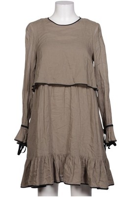 odeeh Kleid Damen Dress Damenkleid Gr. EU 38 Baumwolle Beige #y078iro