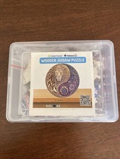 CRAFTHUB Premium Wooden Jigsaw Puzzle NEW Colorful Lion Ying/Yang Sz Large/A3
