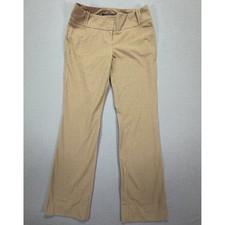 The Limited Women Dress Pants Cassidy Fit Tan Khaki Bootcut Trousers 4R