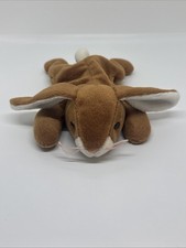 TY Beanie Babies Ears The Rabbit Bean Animal Toy 1995 No Hang Tag Free Shipping!