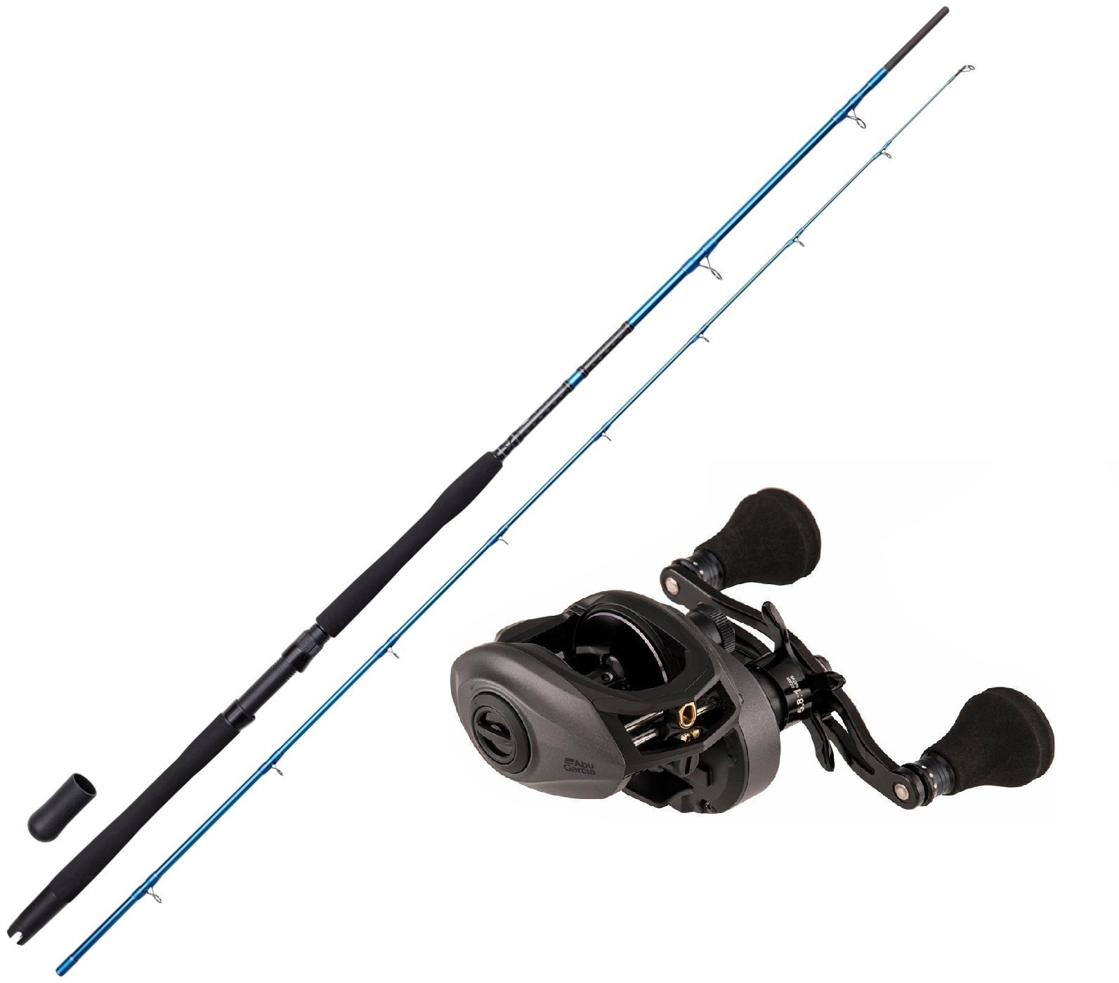 Шлепкомбо Abu Revo4 Beast 41 LH + SGS2 для балтийского троллинга, 2,44м / 20-30 фунтов