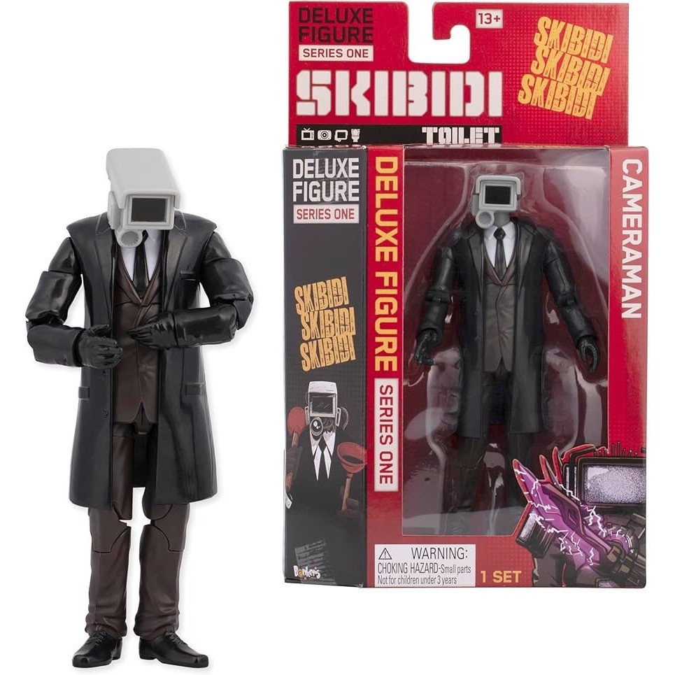 海外限定 Skibidi Toilet DX フィギュア 4種セット Deluxe Figure Skibidi Toilet Series 1 6