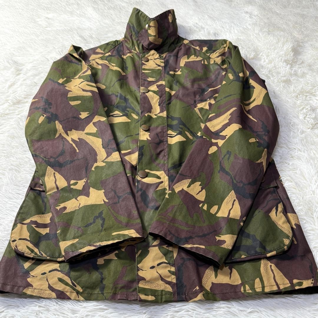 barbour bedale sl バブアー ビデイル カモ柄 迷彩柄 BARBOUR SL Bedale DPM Camo Unwaxed Jacket Cotton Corduroy Collar