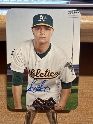 2016 Topps Archives Super Baseball Sonny Gray Oakland A's /99 Auto Card 69TSA-SG