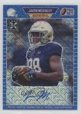 2021 Leaf Pro Set Metal 1989 Blue Mojo 8/30 Javon McKinley #PA-JMK Auto 11pk