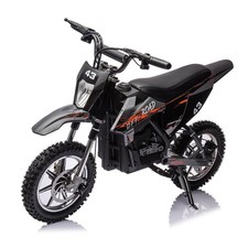 36V Electric Dirt Bike for Kids,Ride on Motorcycle 350W Motor Max Speed 15.5MPH