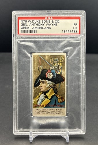 1888 N76 Duke #46 Gen. Anthony Wayne