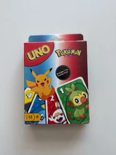 Uno Card Game Pokemon Edition 2 Sets of Cards Brand New Sealed