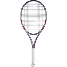 Babolat Boost Aero Strung Tennis Racquet, Grey/Raspberry Pink
