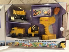 NEW - GEOTRAX TRAIN AND REMOTE - Mix'n Go Work Crew - B5294