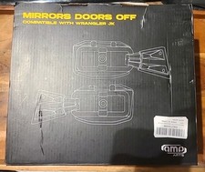 Mirrors Doors off Compatible with Wrangler JK 2007-2018, Side View Mirrors Easy