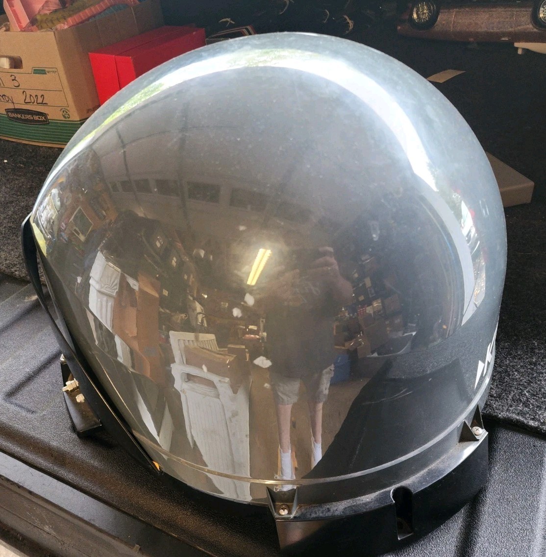 King Quest RV Portable Satellite Automatic  VQ4100-BO Unit Only