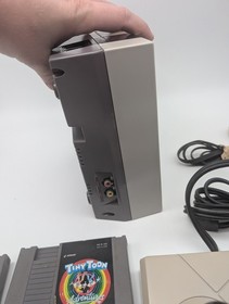Original NES Nintendo Entertainment System Console - Advantage Controller Mario