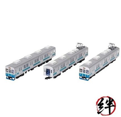 Tomytech Railway Tetsu Izukyu 8000 series TA-6 formation 3car set E Diorama