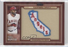 2011 Topps Blaster Box Throwback Manufactured Series 1 Torii Hunter Patch j1d