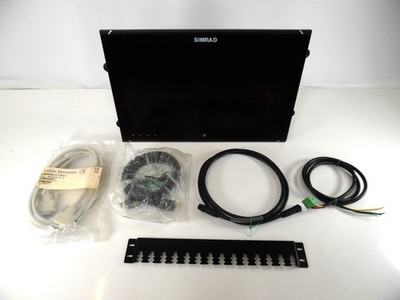 Simrad Display NSO Black Box 16 Pilot House Marine Monitor MO16-P -Tested Good-