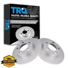 TRQ Audi TT VW Beetle Golf Jetta Brake Rotors BRA22881
