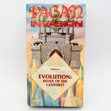 VHS PAGAN INVASION Volume 6 Evolution Hoax Of...