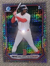 2026 Bowman Chrome Justin Gonzales 1st Prospect Mojo Refractor #BCP-141 Red Sox