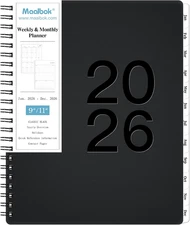 2026 Planner - Planner 2026, 2026 Planner Weekly and Monthly, Jan 2026 - Dec