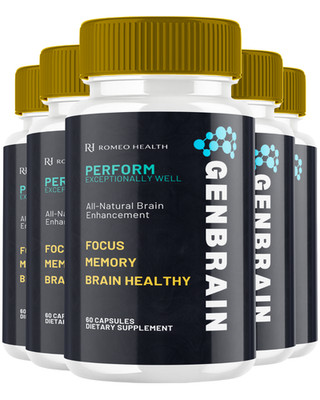 GenBrain Optimum Brain Cognitive And Memory Support (5 Bottle)