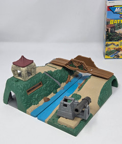 Micro Machines Military Battle Zones Black Tiger Delta Playset W/ Box Incomplete
