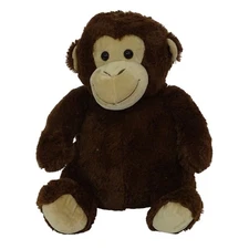 Walgreens Brown Sitting Monkey Stuffed Animal Plush Soft Toy Age 3 & Up 14 inch 
