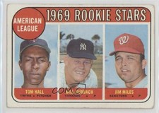 1969 Topps High # Jim Miles Tom Hall Bill Burbach #658 2jq